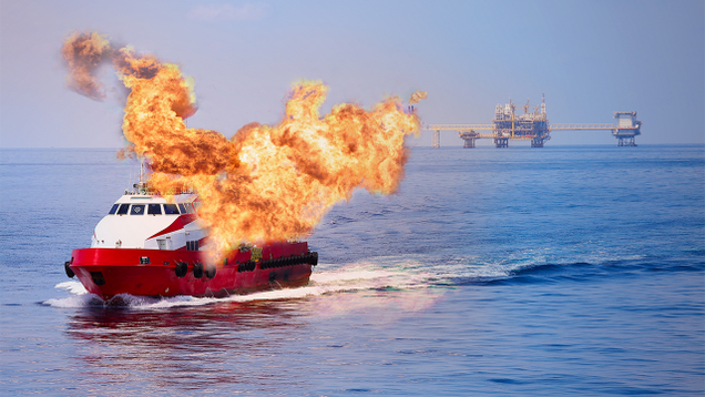 Illustration for article titled Need To Cry At Work But Don’t Want Your Male Coworkers To Lose Respect For You? Here Are 5 Photos Of Damaged Boats To Pretend That You’re Sad About